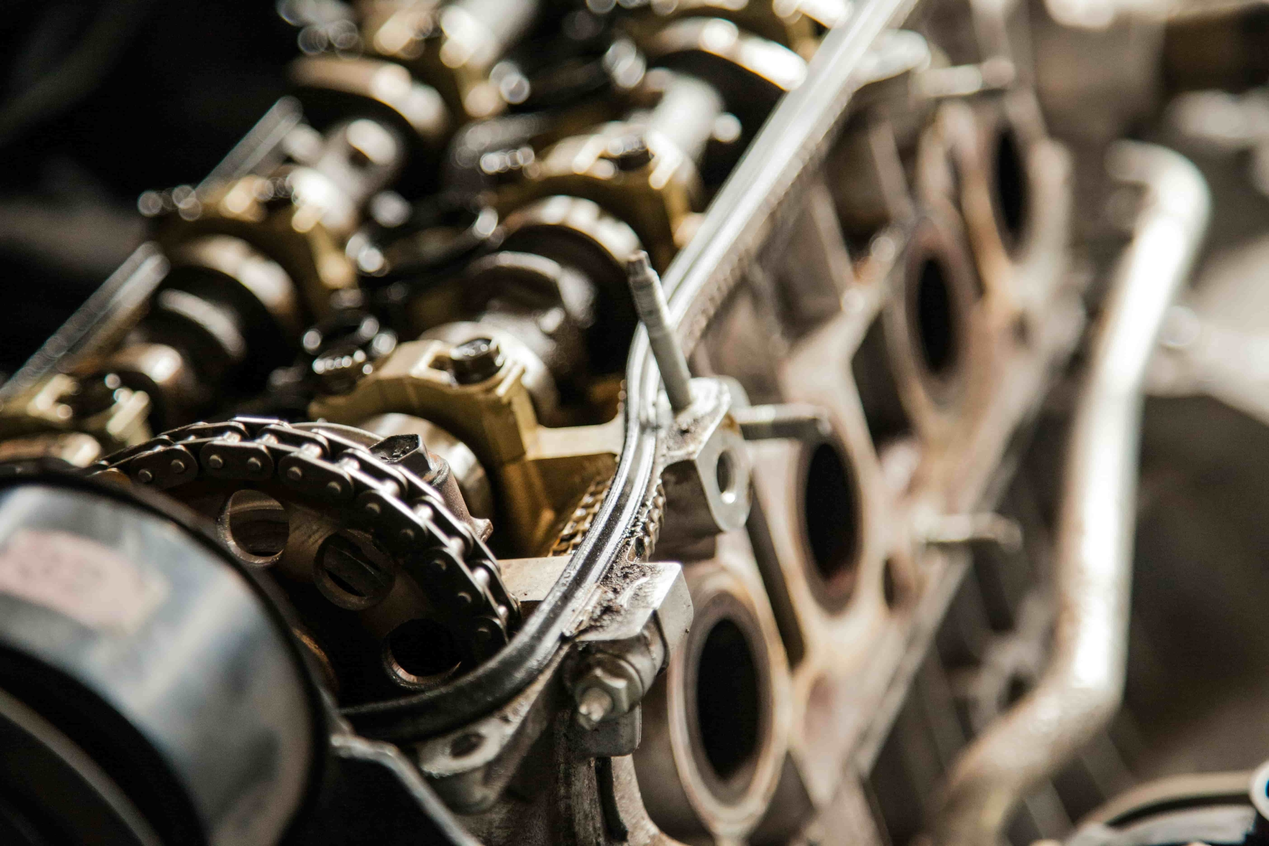A car engine ready to be transported through an engine shipping service